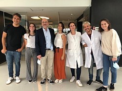 The lab at Universidad San Martin, Buenos Aires